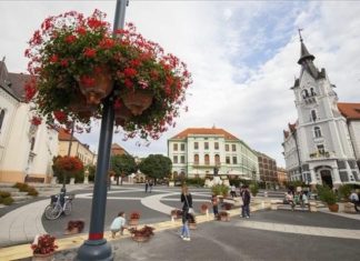 Kaposvár gewinnt Sonderpreis für schönsten Blumenplatz