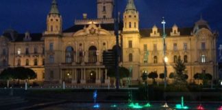 Das ist der Győrer Herbst aus der Luft