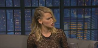 Betrunken hat Jennifer Lawrence einen Budapester mit Bier begossen