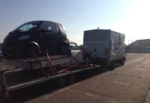 Ungarischer „Huckepack-Transport“