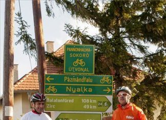 Radweg Pannonhalma -Balatonfüred übergeben