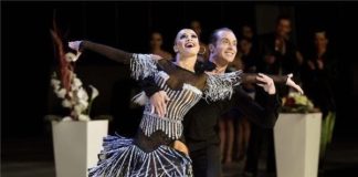 Weltmeister Tanzpaar tanzte in Ùjpest