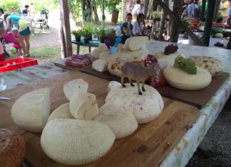 Leckerer Ziegenkäse auch in Ungarn