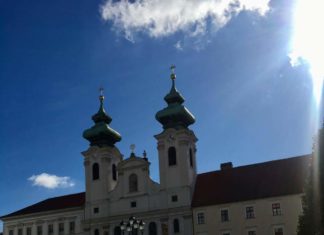 Ungarn-Bloggerin Andrea geniesst das Wetter!