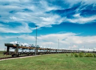 Zwei Drittel der in Györ produzierten Audi Fahrzeuge reisen per Bahn