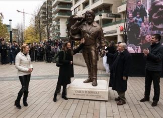 Bud Spencer Statue jetzt in Budapest eingeweiht!