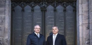 Viktor Orbán „privat” in Wittenberg