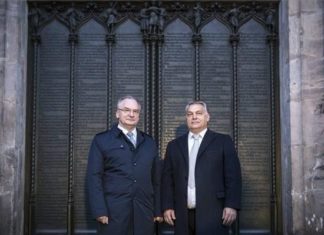 Viktor Orbán „privat” in Wittenberg