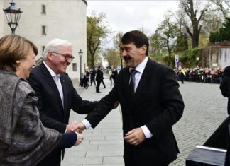 Ungarischer Präsident in Wittenberg