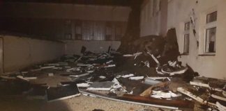 Der Sturm traf Polgárdi mit voller Wucht