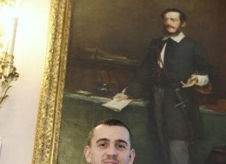 László Cseh Ehrenbürger des Komitats Pest