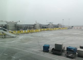 Neubau am Budapester Flughafen