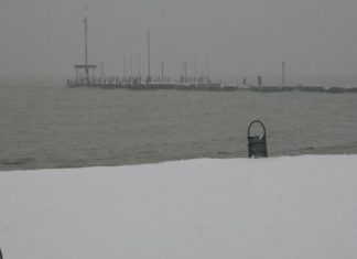 Winterliche Bilder vom Balaton