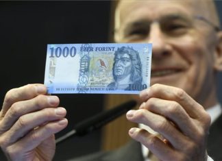 Hier kommt der neue 1000 Forint-Schein