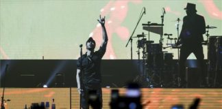 Konzert von Enrique Iglesias in der Papp László Budapest Sportarena