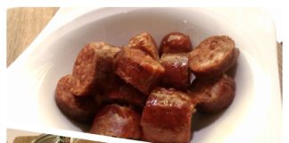 Die Debreciner Wurst bleibt auch beim Kochen weich!