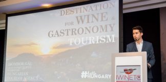 Ungarn stand im Mittelpunkt des Weintourismus