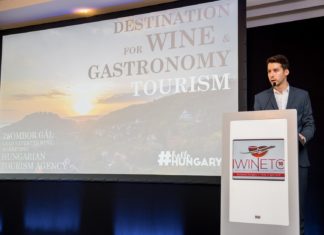 Ungarn stand im Mittelpunkt des Weintourismus