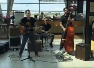 Rock ´n Roll im Budapest Airport