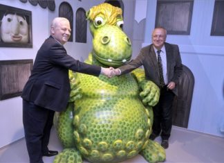 Der Holnemvolt Park im Budapester Zoo ist eröffnet