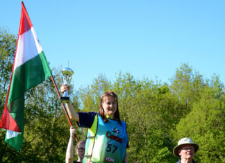 Ein Ungarischer Hund ist der weltbeste Rettungshund