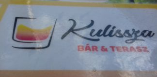 Kühlende Getränke in der Nähe des Theaters – Kulissza Bar und Terrasse Gyor