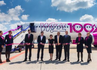 Wizz Air Flotte erreicht 100 Flugzeuge