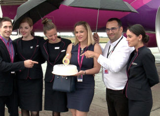 Wizz Air startet seit 6 Jahren von Debrecen