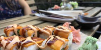 Sushi geniessen in Budapest