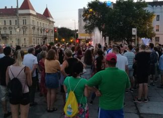 Nacht Sightseeing in Györ zeigt grosses Interesse