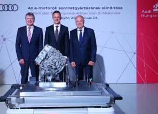 Neue Ära: Audi Hungaria startet Serienproduktion von Elektromotoren