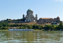 In Esztergom wird eine neue Schiffsstation gebaut