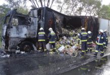 LKW Brand in Kecskemét verursacht Staus in der Region!