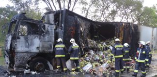 LKW Brand in Kecskemét verursacht Staus in der Region!