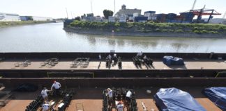 Vorbereitungen für das Feuerwerk in Budapest laufen bereits