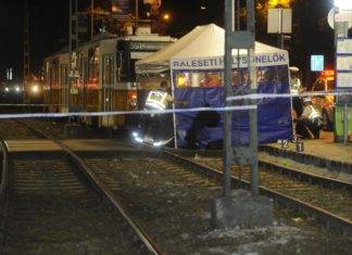 Wieder tödlicher Strassenbahnunfall Budapest