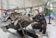 Flugzeugwrack aus dem Zweiten Weltkrieg aus der Donau gehoben