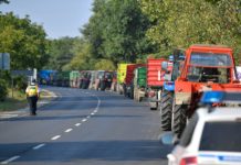 Die Apfelbauern demonstrieren!