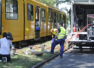 Schrecklicher Unfall in Budapest