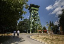 Der Aussichtsturm von Zalakaros wurde erneuert