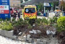 Rettungswagenunfall in Budapest