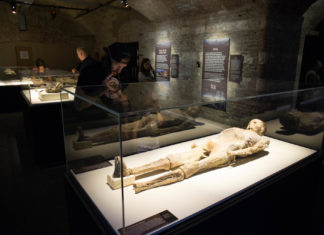 Die Welt Mumien Ausstellung ist in Ungarn angekommen