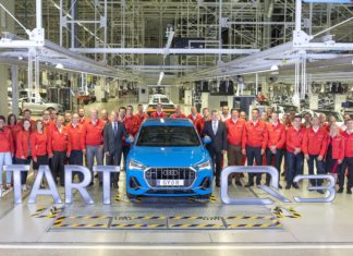 Erster SUV aus Győr: Produktionsstart des Audi Q3 bei Audi Hungaria