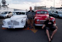 Trendy cars im neuen Budapester Autokino