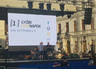 Outdoor Filmtage in Györ