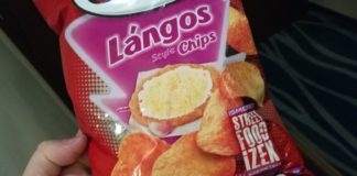 Chips mal in Lángos Variante