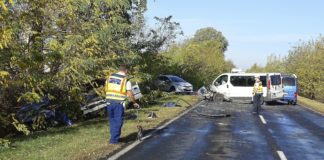 Tödlicher Verkehrsunfall in der Nähe von Lajosmizse