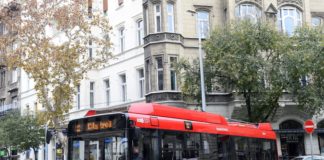 Seit Samstag neuer Trolleybus Dienst in Budapest