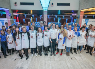 Mit 1353 Herzen beginnt Spendenaktion der Ökumenischen Hilfsorganisation