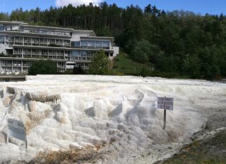 Schnappschuß von den Salzbergen aus Egerszalók!